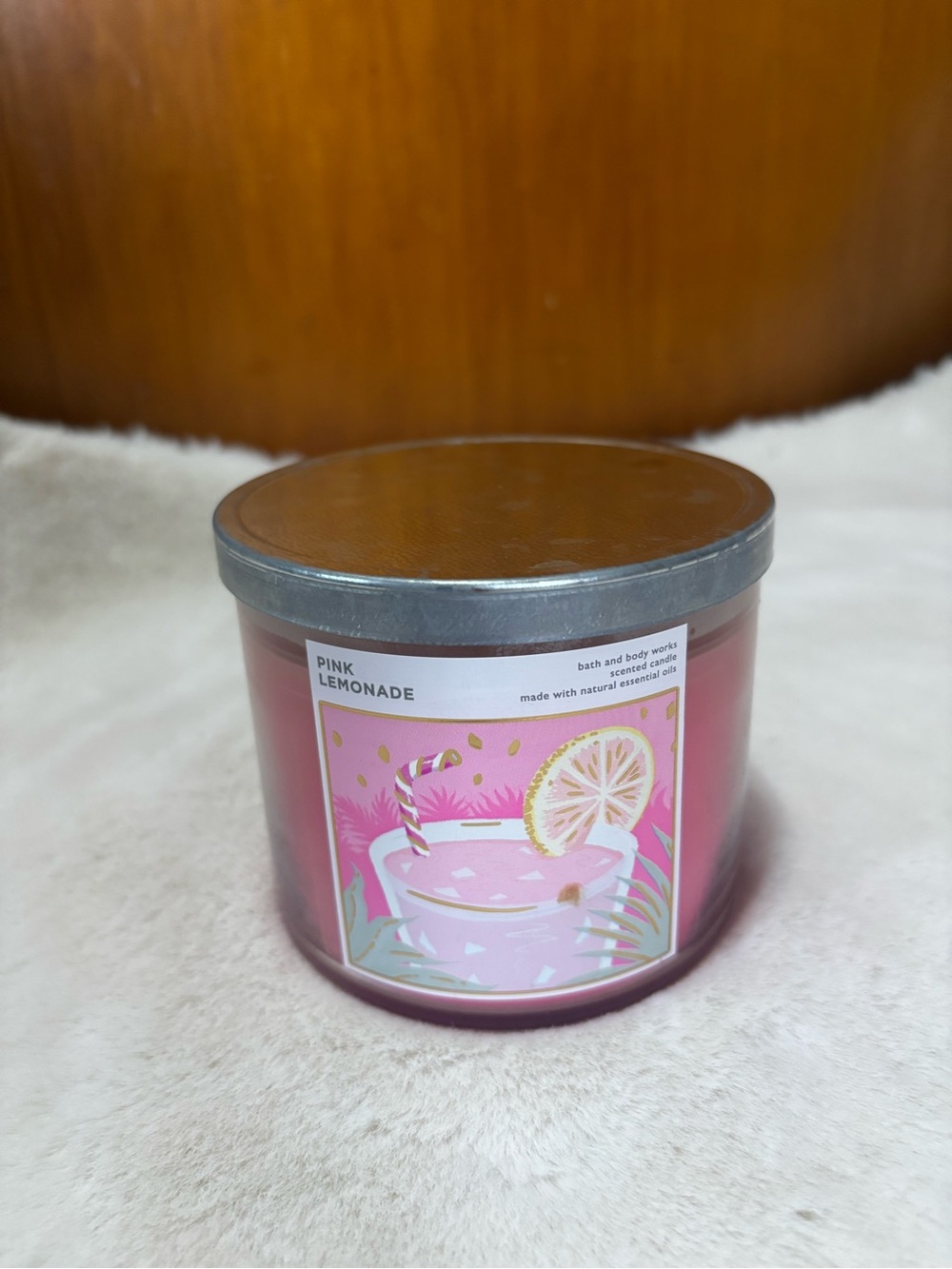 Bath & Body Works Pink Lemonade Scented Candle